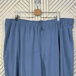 Summersalt The On-The-Go Pant in‎ Slate Blue Drawstring Plus Size US 22 thumbnail 4
