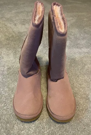 UGG Classic Tall Pink Boots thumbnail 3
