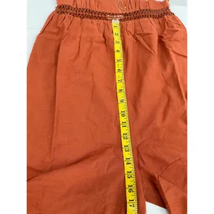 Billabong Lace and Lies Spiced Coral Crochet Trim Wide Leg Jumpsuit‎ Small NEW thumbnail 12