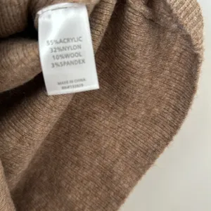 Camila Coelho Emelia in Beige Wool Blend Mini Sweater Dress Size: S thumbnail 4