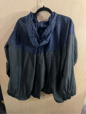 Women’s Nike Navy & Black Zip Up Windbreaker Jacket Size XL thumbnail 3