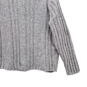 Purple Chunky Oversized Ribbed Y2K Vintage‎ Soft Erika Chenille Sweater Plus 2X thumbnail 11