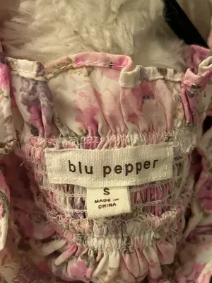 Blu Pepper Floral Blouse thumbnail 3