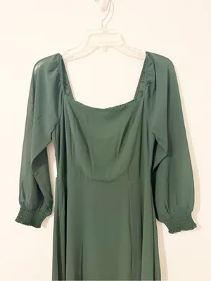 NWT Baltic Born Giselle Maxi Dress Evergreen Cocktail Formal Size Medium M thumbnail 4