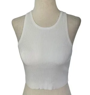 Wilfred White Knit Aritzia Crop Top Women Size XS | 57-22 thumbnail 1