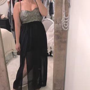 TRIXXI size medium homecoming black maxi dress thumbnail 2