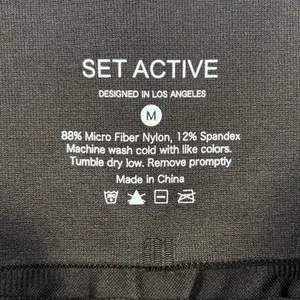 SET‎ Active SculptFlex Leggings Espresso Brown Medium EUC Training  Workout Gym thumbnail 6