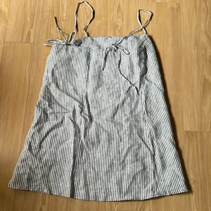 Reformation stripped dress thumbnail 3