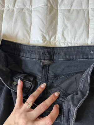 Black American Eagle Shorts thumbnail 2