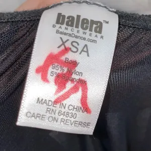 Balera‎ Black Sheer Skirt with Long Tails thumbnail 3
