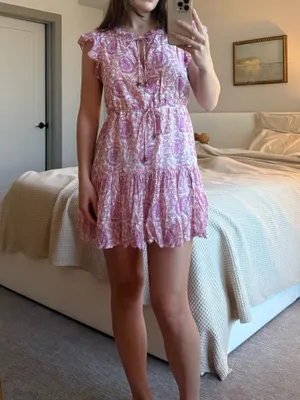Oliphant mini dress Pink Size M thumbnail 3