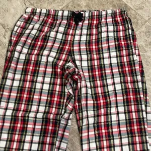 Victoria’s Secret Women's Plaid Pajama PJ Pants Medium Red Black thumbnail 4