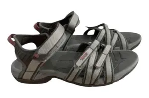 TEVA Tirra Women Sport Sandals Size 7 Brown Hiking Outdoor Trail Water Shoes thumbnail 1