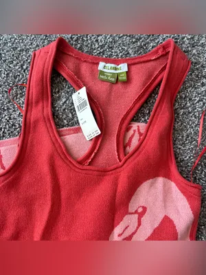 Anthropologie Pink Knit Flamingo Maxi Dress thumbnail 2