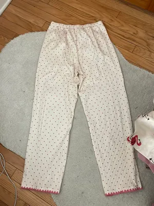 Heart pajama set White thumbnail 1