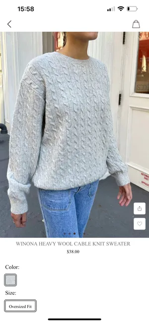 Brandy Melville Winona Sweater thumbnail 4