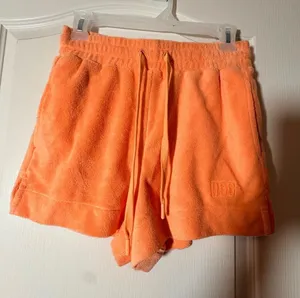 UGG Amiah Drawstring Shorts in a vibrant orange, NWT Sz XS. thumbnail 1