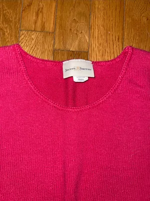 Classic Sleeveless Knit Shell Top - Pink thumbnail 3