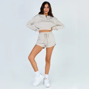 Princess Polly Rise & Lounge Shorts in Beige Size 4 New with tags thumbnail 3