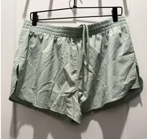 Asics Shorts Womens XL Green Running Activewear 2 in 1 Elastic Waist Lined Woven thumbnail 1