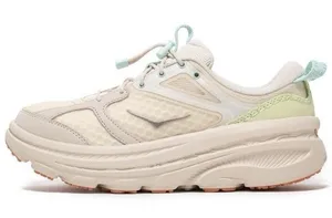 HOKA U Bondi B3 Oat Milk W 14/M 13 Sneaker Cushioned Mesh Activewear Casual Run thumbnail 1