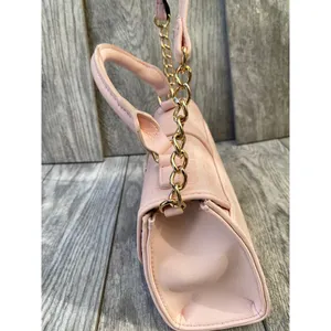 Juicy Couture | Blush Pink Heart Charm Shoulder Bag with Logo Print thumbnail 5