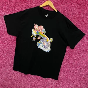 Care Bears Rainbow Rescue Cheer Bear Share Bear Movie Tee L thumbnail 3