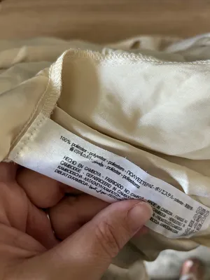 Zara Cream Button-Down Shirt thumbnail 5