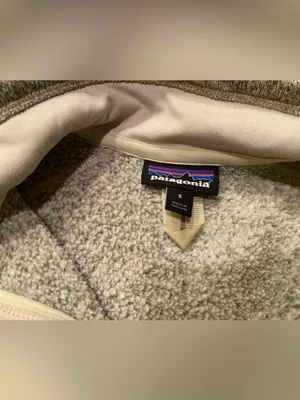 Patagonia Women’s 1/4-Zip Better Sweater Pullover - Heathered Tan/Cream/Oatmeal thumbnail 5