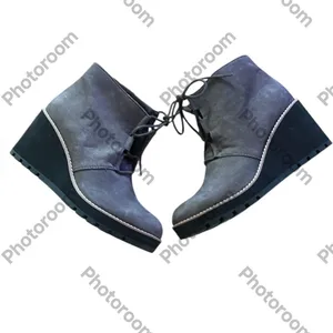 Eileen Fisher Alpine Ankle Bootie Lace Graphite Shearling Leather Size 8.5, NWOT thumbnail 5