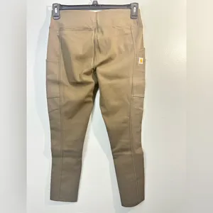CARHARTT FORCE FITTED LIGHTWEIGHT ANKLE LENGTH LEGGING color Olive SIZE S thumbnail 2