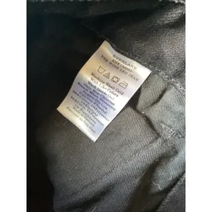 Everlane The Wide Leg Jean Black High Rise Button Fly Ankle Pants Size 26 Ankle thumbnail 8