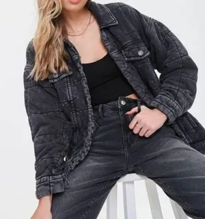 Quilted Bomber Jacket thumbnail 1