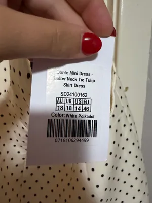 Showpo Polka Dot Halter-neck Mini Dress thumbnail 2