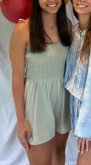 Romper Green Size M thumbnail 3