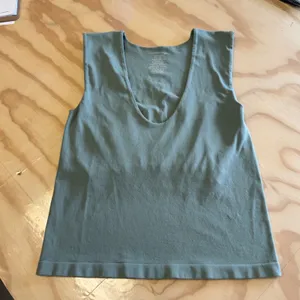 Intimately Free People Seamless V-Neck Tank Top Sage Green M/L Sleeveless thumbnail 1
