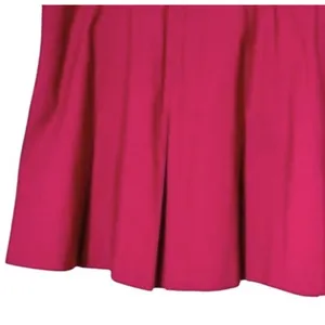 le coq sportif Womens Skirt Size 16 Pink Pleats Preppy Side Zip Colorful Comfort thumbnail 6