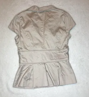 Tan Blazer Suit Skirt thumbnail 2