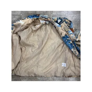 Alfred Dunner Womens Blue Tan Abstract Geometric Zip Up Jacket‎ Size 12 thumbnail 8