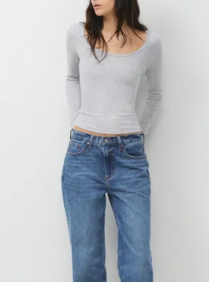 Aritzia TNA Homestretch Long Sleeve thumbnail 6