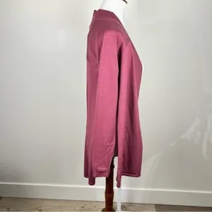 Lululemon Blissful Zen Merino‎ Wool Wrap Sweater Pink Size 2 thumbnail 9