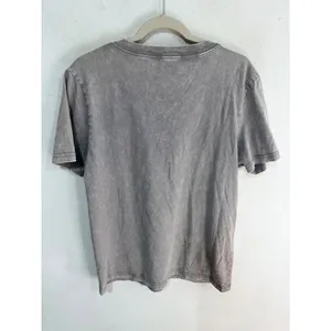 Duke Relaxed Jeweled Rhinestone V-Neck Tee Women's Med Grey Gameday Couture New thumbnail 3