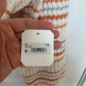 NEW Altar’d State Cropped Striped Sweater Size XL NWT thumbnail 6