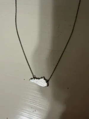Sterling silver state of Kentucky necklace thumbnail 2