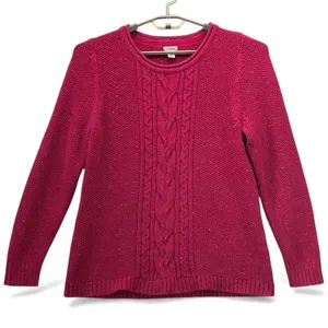 LL Bean Roll Neck Sweater Large‎ Pink thumbnail 1