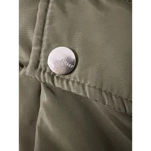 TOAST SOCIETY PLUTO KHAKI GREEN PUFFER JACKET Hooded Patch Pocket‎ EUC Size M thumbnail 8