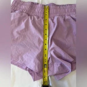 Avia Womens Running Shorts with Bike Liner Clover Large Lavender thumbnail 7