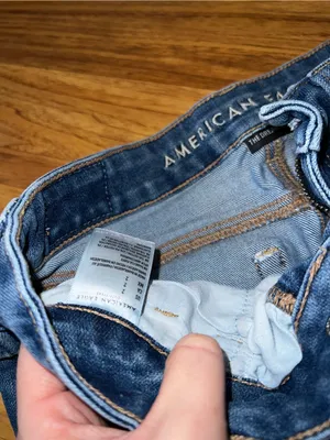 American Eagle Outfitters Blue Denim Cutoff Jean Shorts thumbnail 3