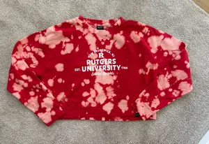 Rutgers Crewneck Red Size M thumbnail 1
