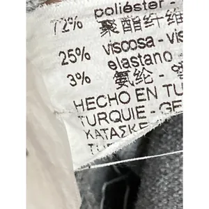 Zara Women's Gray Collared Long Sleeve Pockets Button Down Shirt Coat Jacket S thumbnail 4